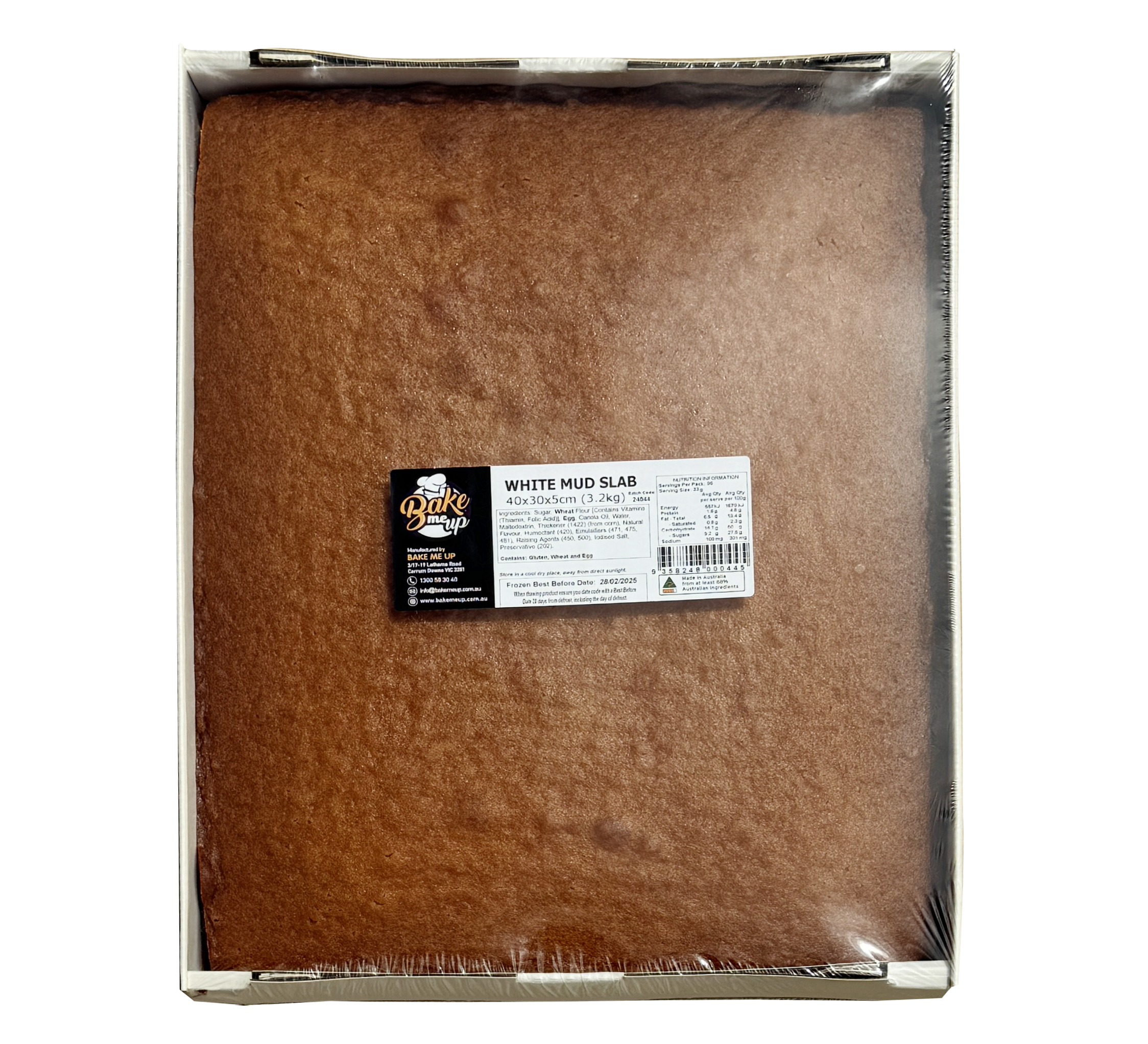 SLAB Mud Cakes (400mm x 300mm x 50mm) (IN-STORE & PICKUP ONLY)