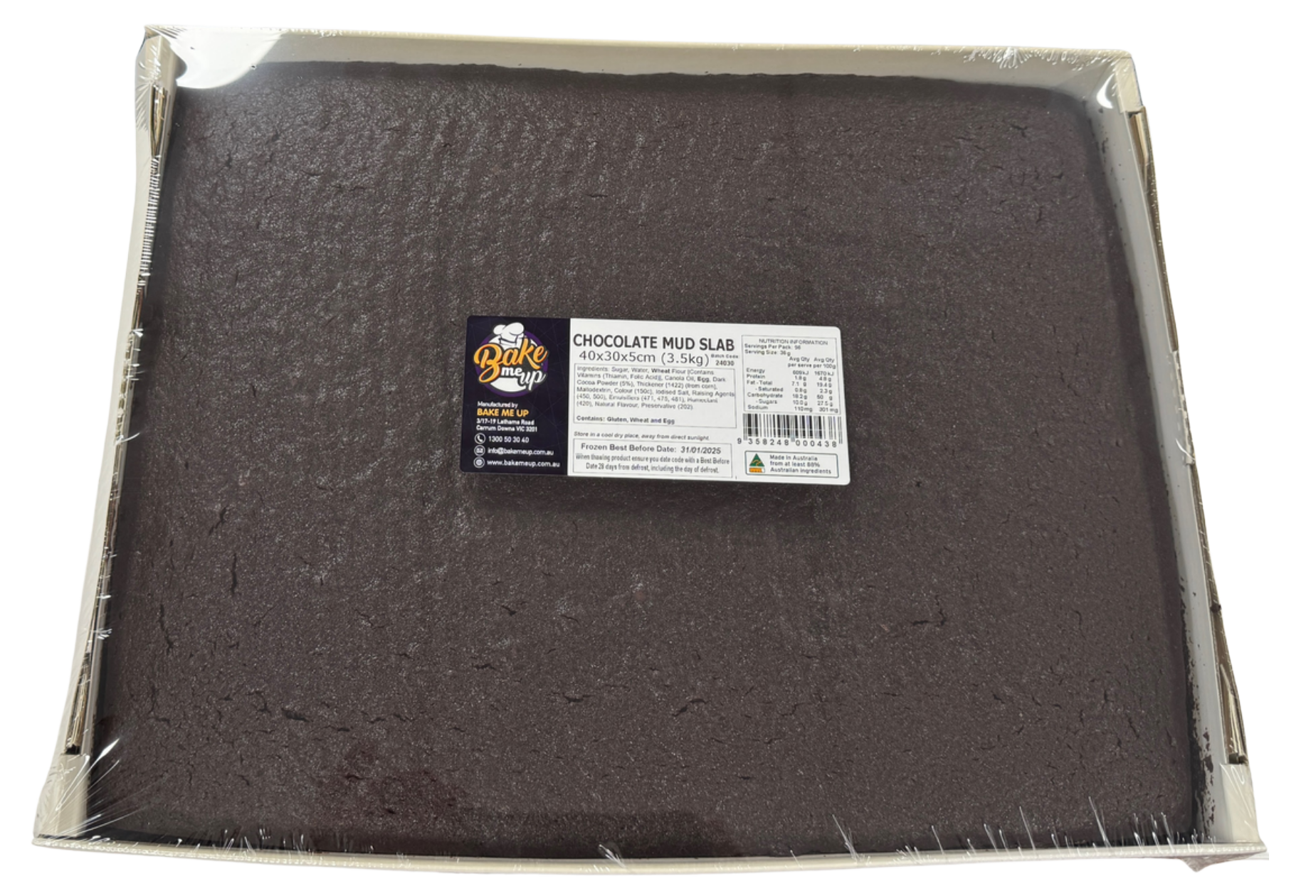 SLAB Mud Cakes (400mm x 300mm x 50mm) (IN-STORE & PICKUP ONLY)